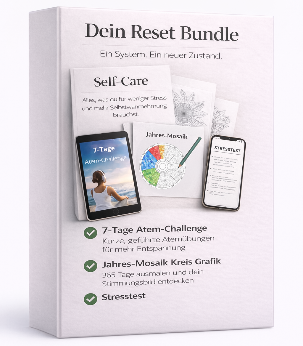 Dein Reset Bundle (inkl. 7-Tage Challenge & Jahres-Mosaik & Stresstest)